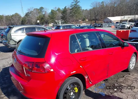 2016 Volkswagen Golf Tsi S 4-Door z USA, uszkodzony, nr VIN 3VW217AU8GM060869